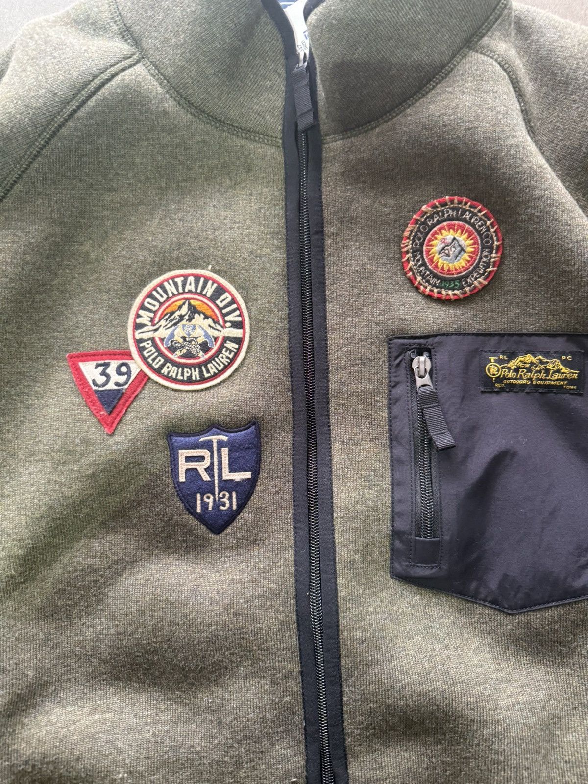 Polo Ralph Lauren Polo Ralph Lauren Fleece Jacket Wool New With Tags Mens L Size US L / EU 52-54 / 3 - 2 Thumbnail