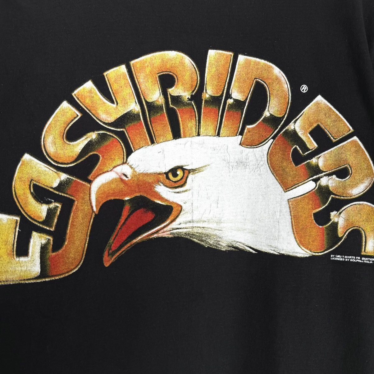 Harley Davidson Vintage 1999 Easyriders Metallica Style Motor Euro T Shirt Size US XL / EU 56 / 4 - 7 Thumbnail