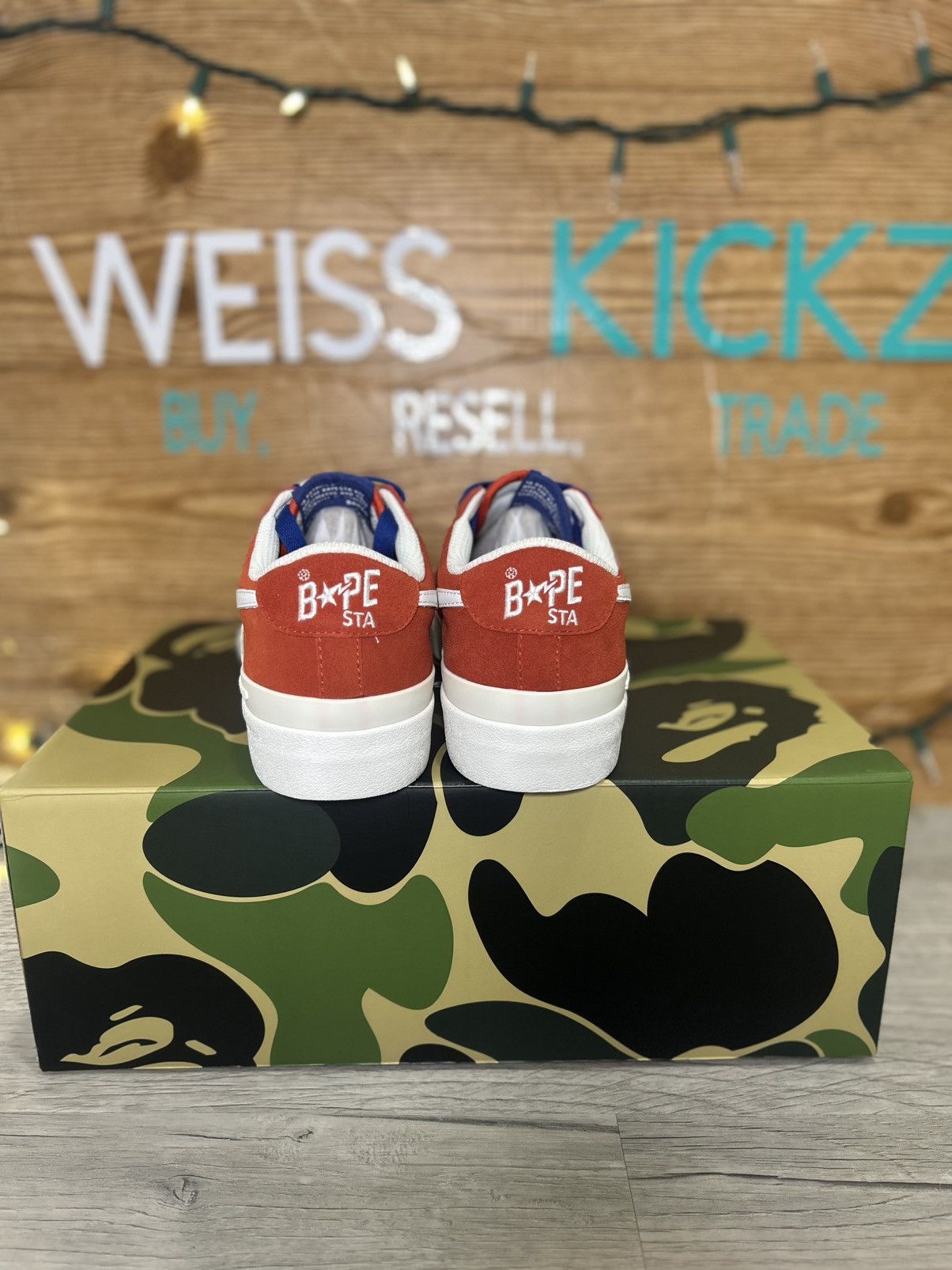 Bape BAPE Mad Sta #1 M1 Red Size US 7 / EU 40 - 6 Thumbnail