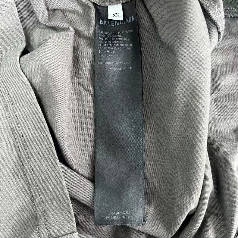 Balenciaga Balenciaga Cola Printed Short Sleeve with Concealment Size US XS / EU 42 / 0 - 5 Thumbnail