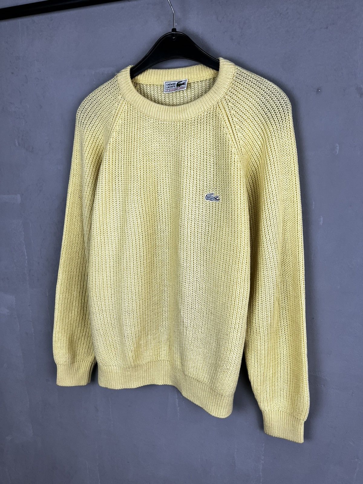 Lacoste knit sweater vintage 90s