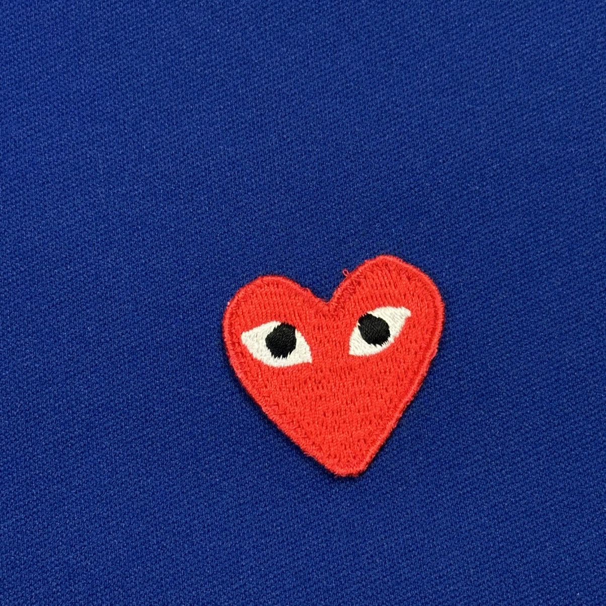 Comme des Garcons Play Comme Des Garcons Blue Polyester Hoodie Zip Japan Sz XL Size US XL / EU 56 / 4 - 3 Thumbnail