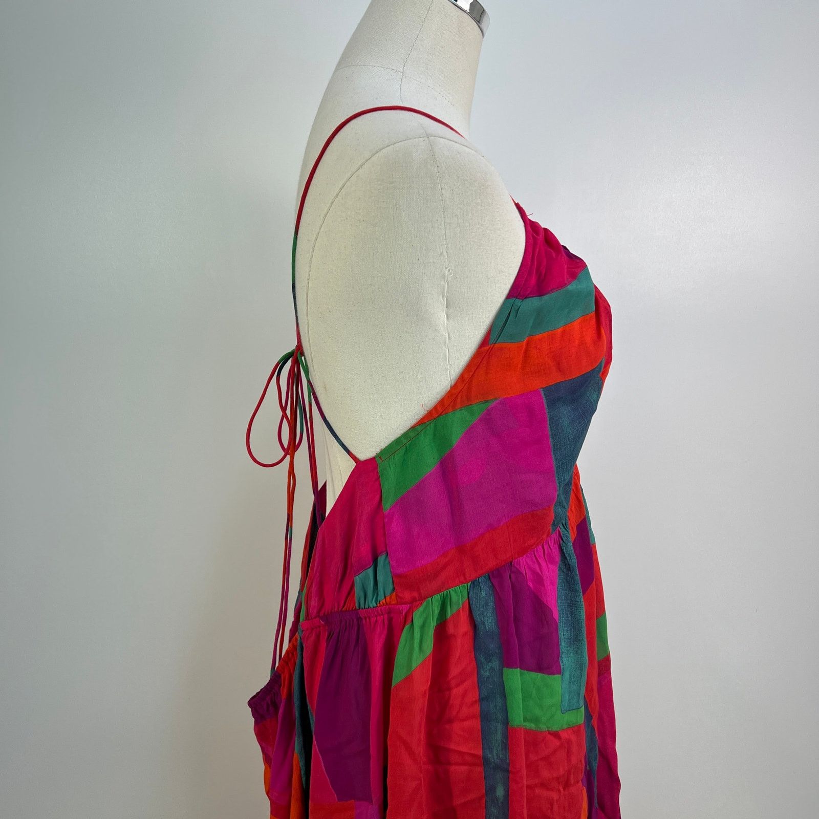 Anthropologie Anthropologie Alani Maxi Cover-Up Red Dress Size XXL / US 16-18 / IT 52-54 - 4 Thumbnail
