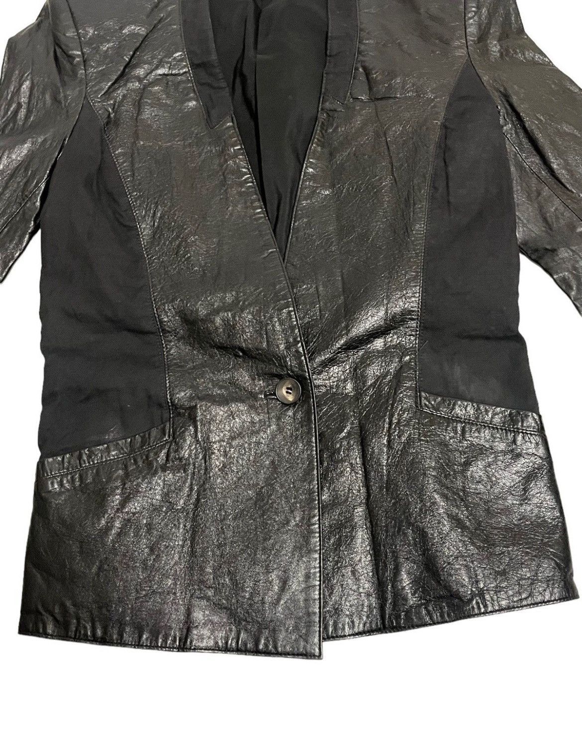Helmut Lang Helmut Lang Leather Jacket Size US S / EU 44-46 / 1 - 10 Thumbnail