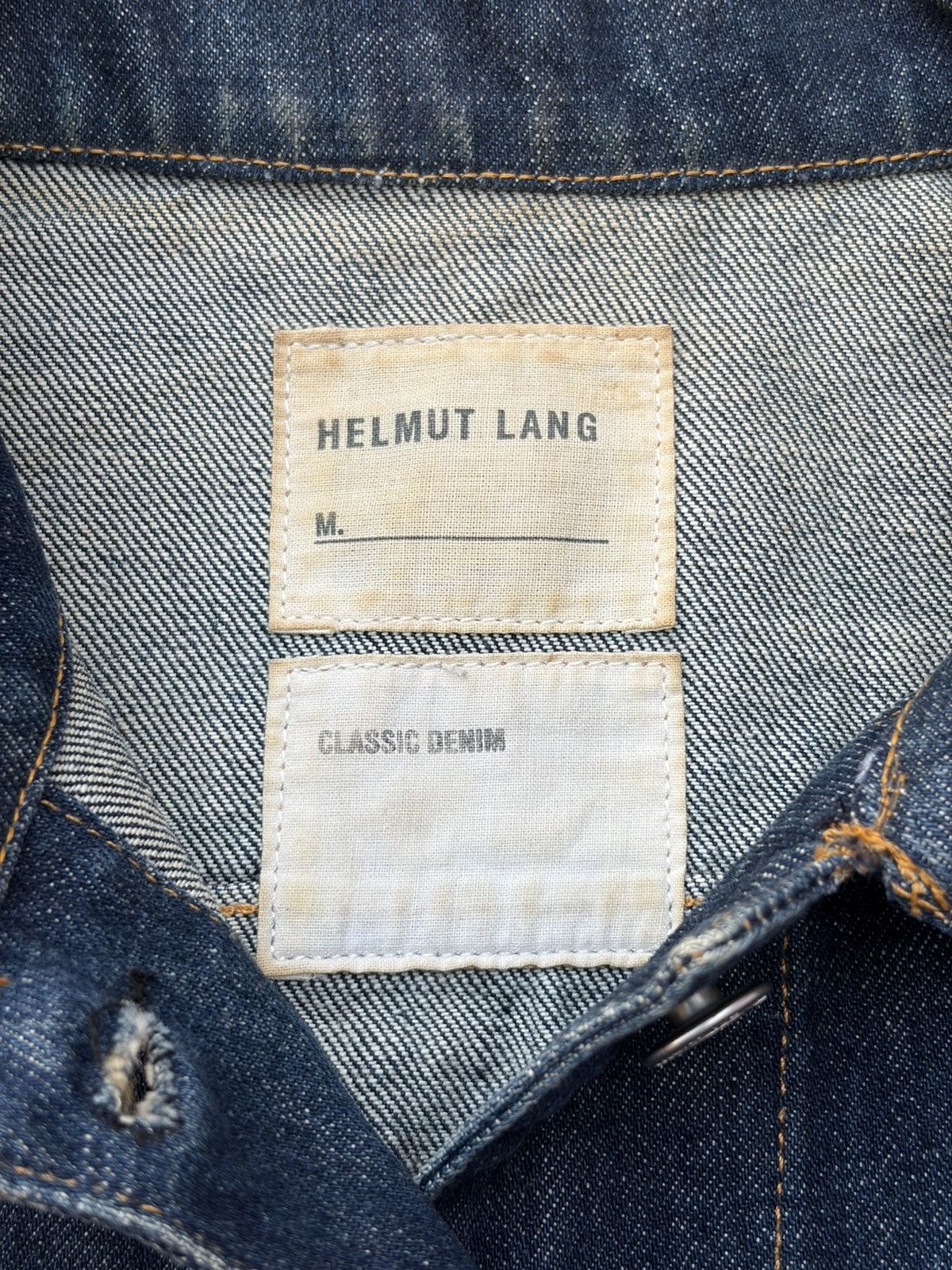 Helmut Lang Vintage 1998 Helmut Lang Classic Denim Jacket Size US M / EU 48-50 / 2 - 8 Thumbnail