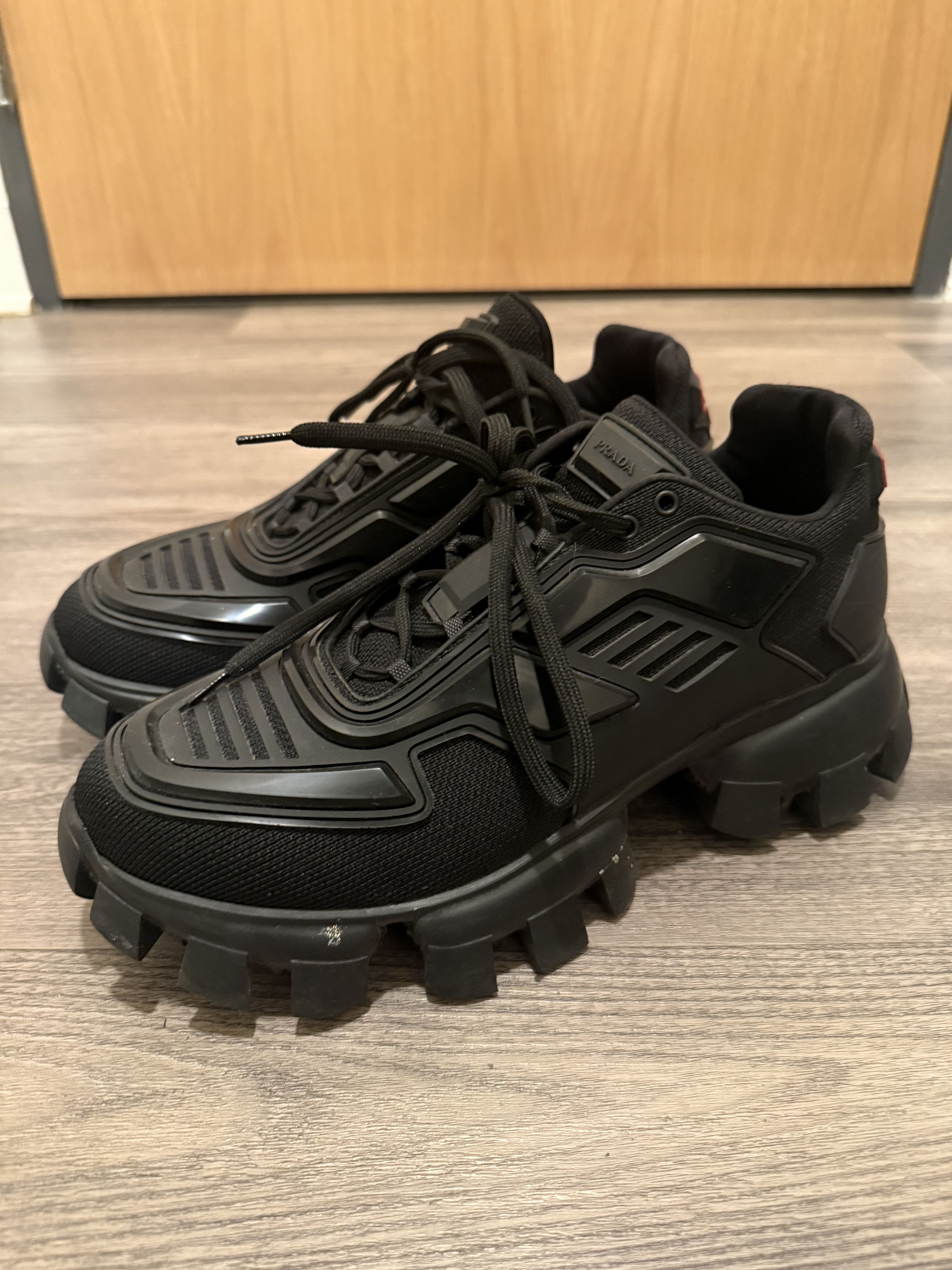 Prada PRADA SNEAKERS TRINAGLE CLOUDBUST Size US 7.5 / EU 40-41 - 4 Thumbnail