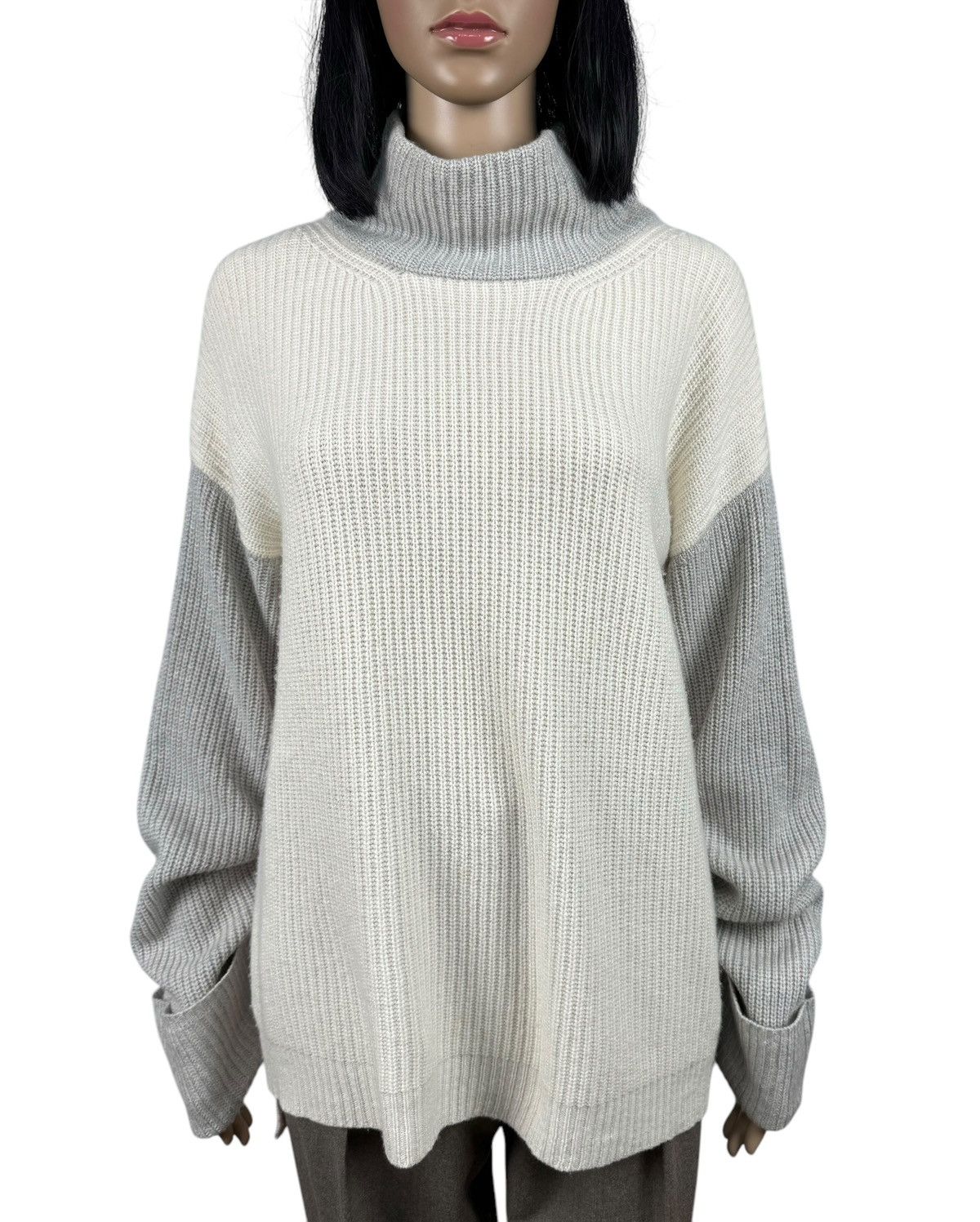 Peserico Peserico Knit Sweater Wool-Silk-Cashmere size 42 Size M / US 6-8 / IT 42-44 - 2 Thumbnail