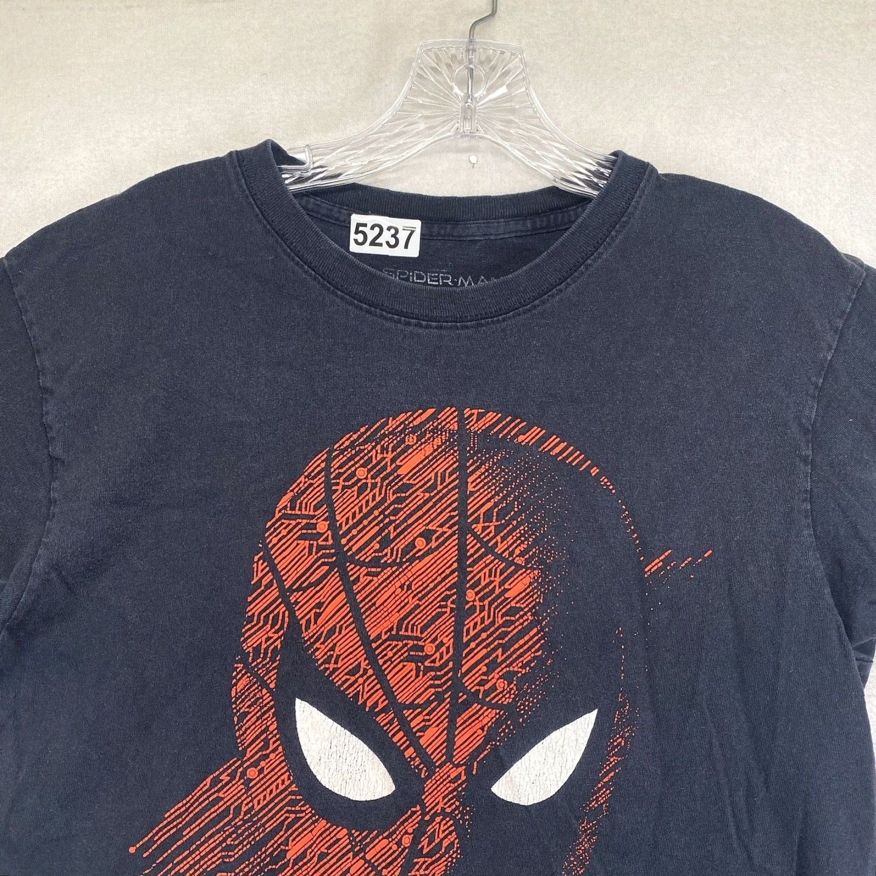Vintage VINTAGE Spider-Man T-Shirt Men Small Black Graphic Print Short Sleeve Crew Neck Comic Movie Fans Size US S / EU 44-46 / 1 - 4 Thumbnail