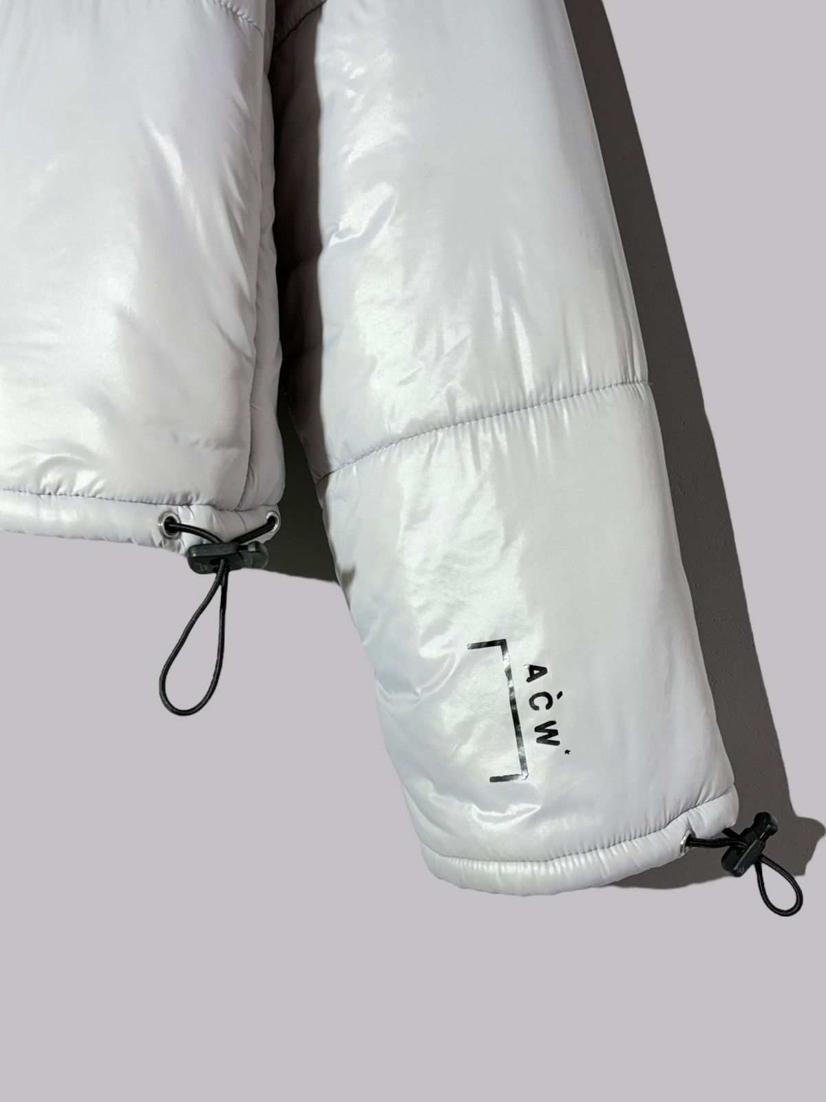 A-COLD-WALL* A Cold Wall Lilac Elongated Zip Detailed Logo Down Jacket Size US M / EU 48-50 / 2 - 5 Thumbnail