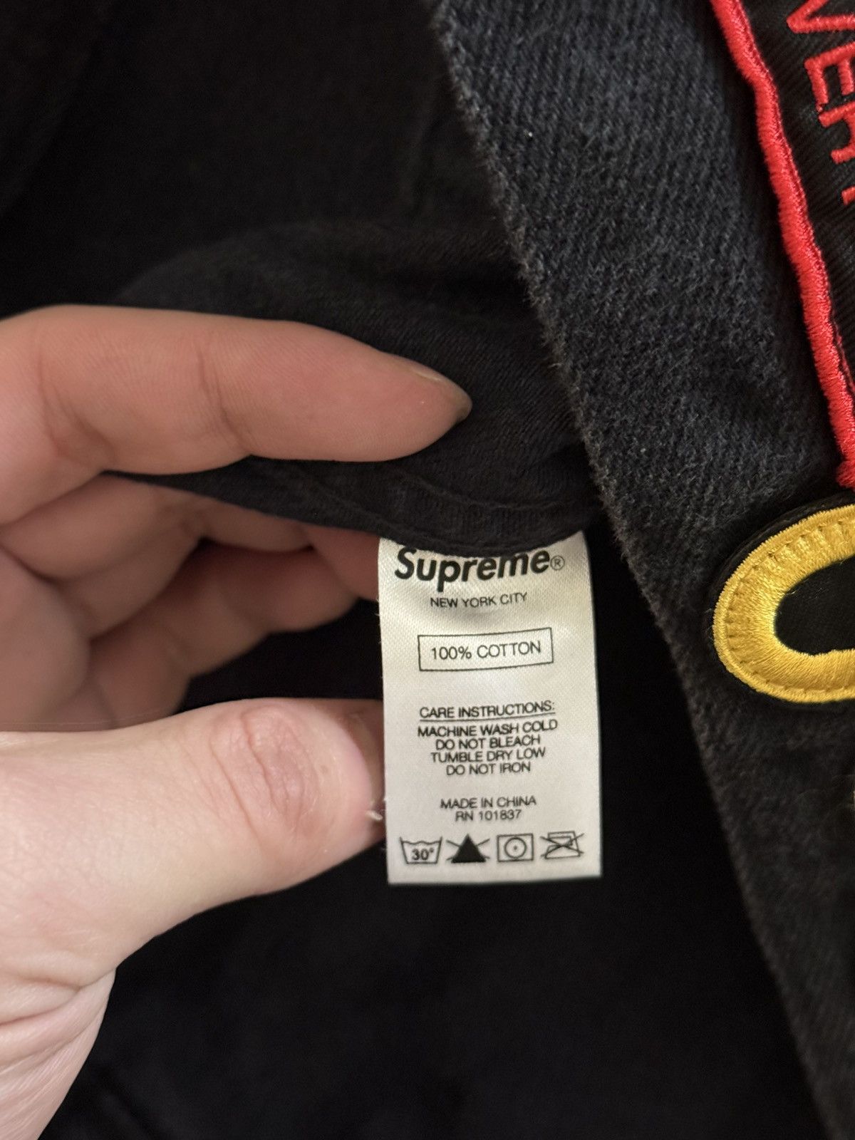 Supreme Supreme patches denim Trucker work Jacket Size US M / EU 48-50 / 2 - 4 Thumbnail
