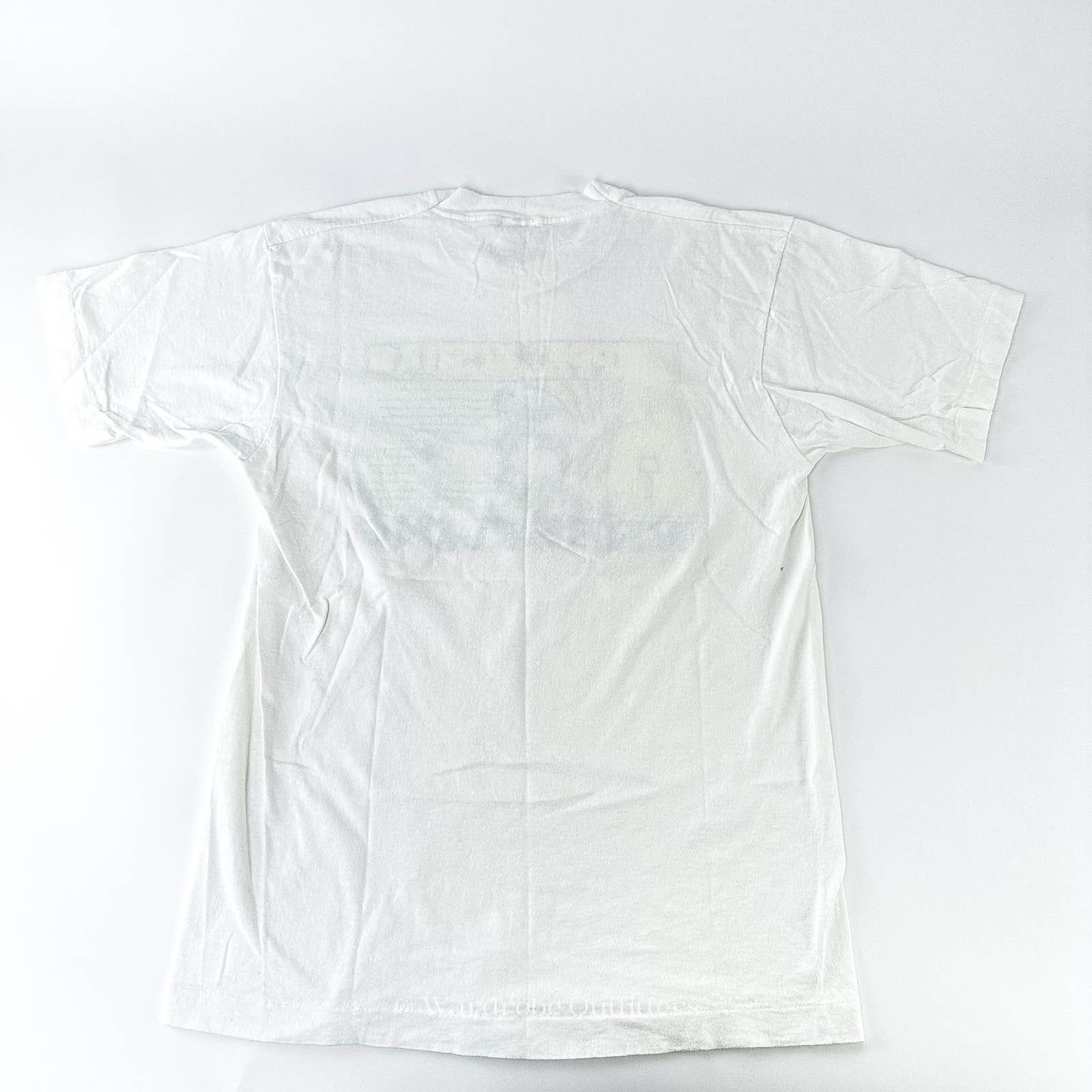 Vintage Vintage 90s Appalachian Wrestling Single Stitch Tee Shirt Size US L / EU 52-54 / 3 - 4 Thumbnail