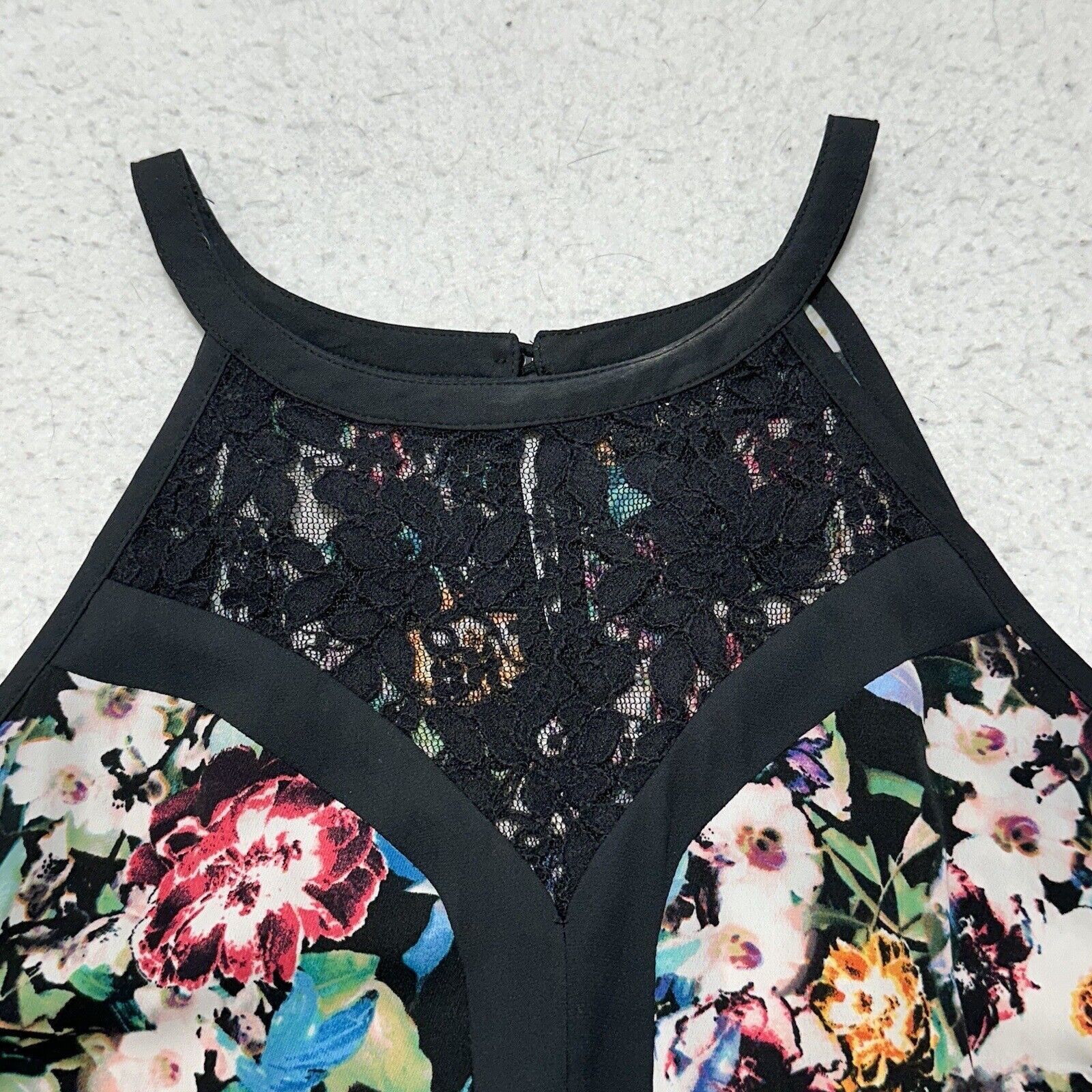 Nicole Miller Nicole Miller Medium Floral Tank Top Lightweight Blouse Size M / US 6-8 / IT 42-44 - 2 Thumbnail