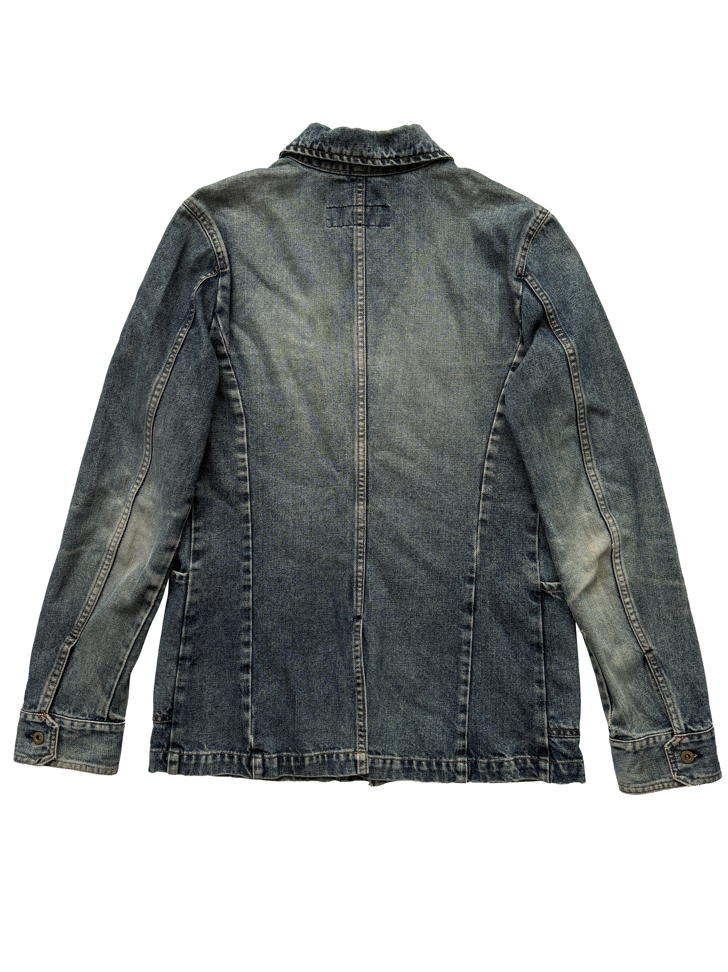 ⚡️QUICK SALE⚡️Diesel Style Lab Blue Denim Jacket