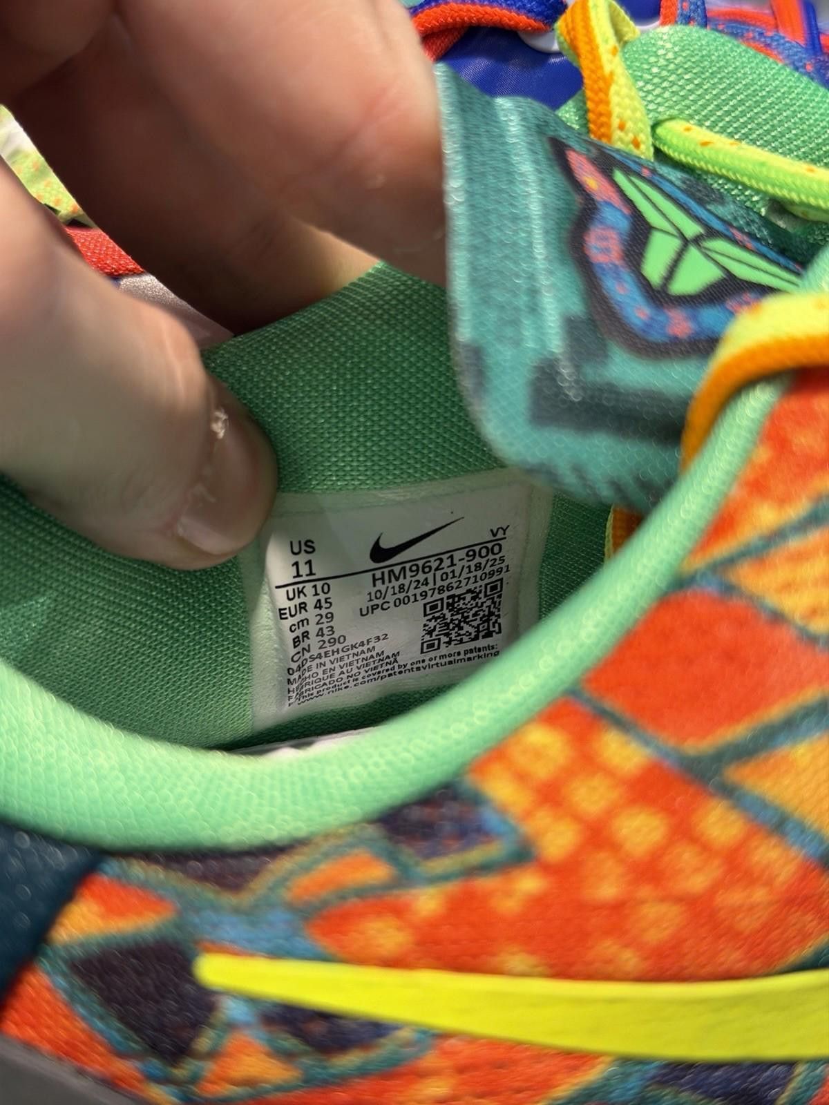 Nike Size 11 Nike Kobe 8 Protro What The Kobe Brand New Size US 11 / EU 44 - 9 Thumbnail
