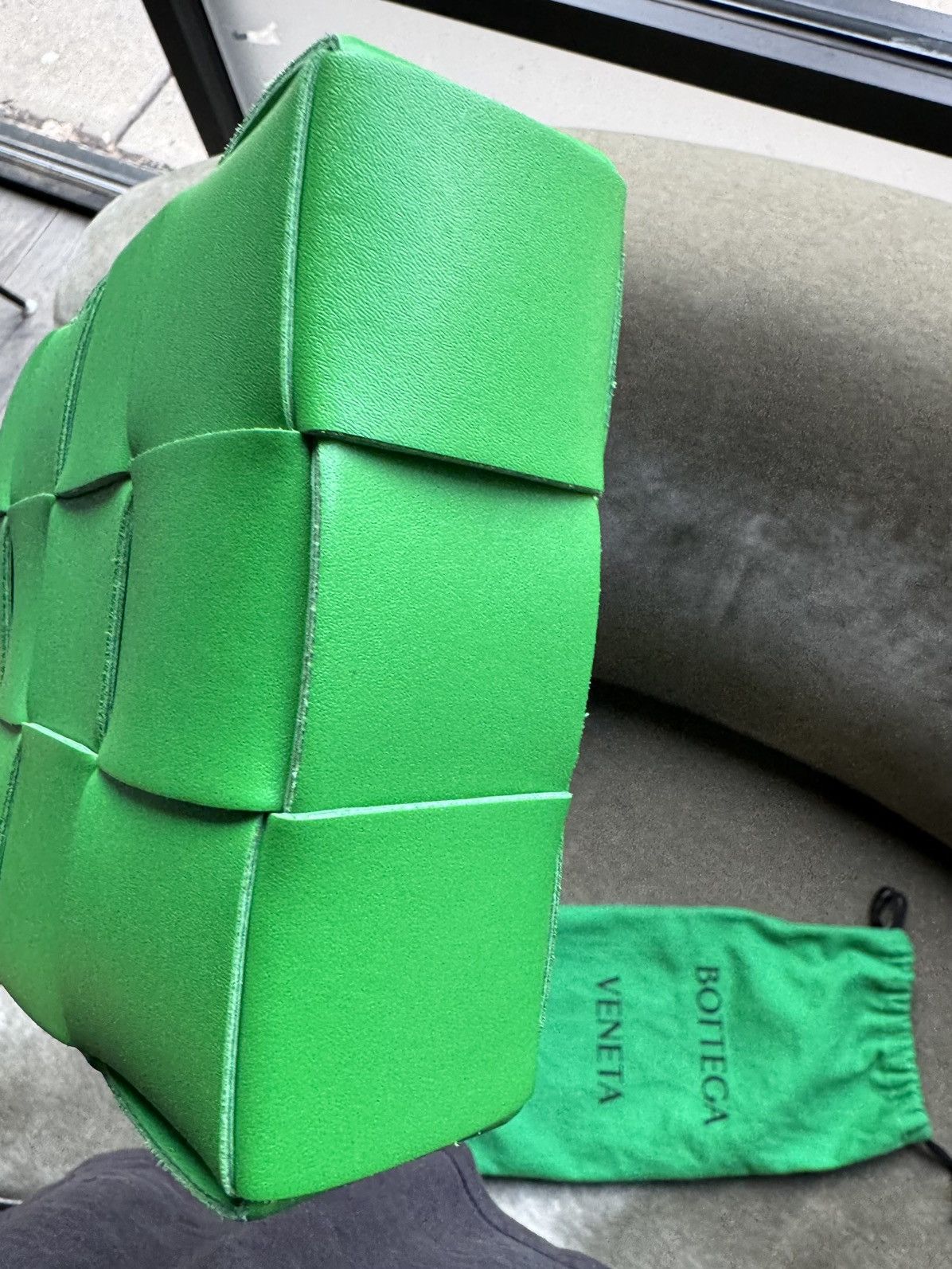 Bottega Veneta Bottega veneta Mini Cassette Crossbody Bag Green Size ONE SIZE - 8 Thumbnail