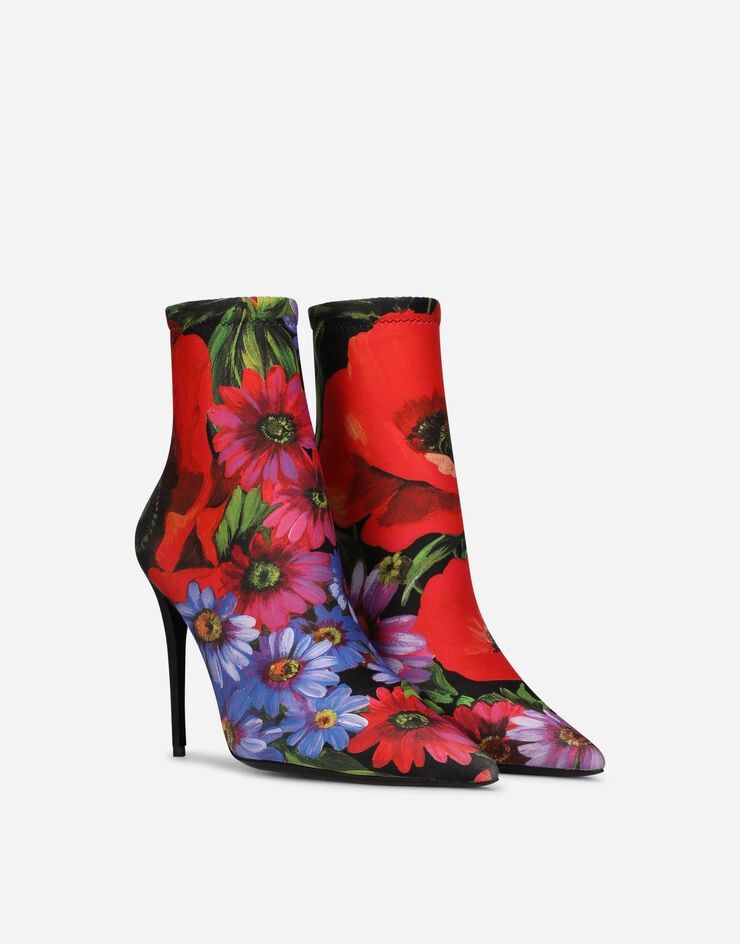 Dolce & Gabbana o1y0825 Spike Heel Ankle Boots in Multicolor Size US 6.5 / IT 36.5 - 2 Thumbnail
