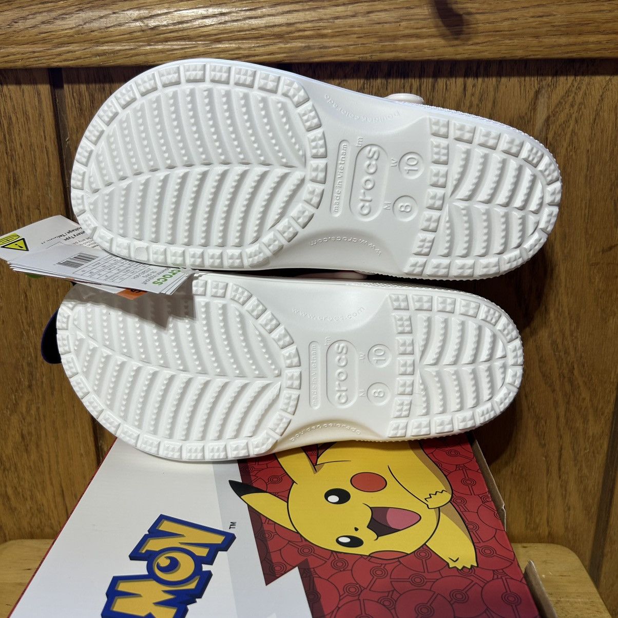 Crocs Crocs Pokemon Jigglypuff Classic Clog Shoes Women’s 10 NEW Size US 10 / IT 40 - 7 Thumbnail