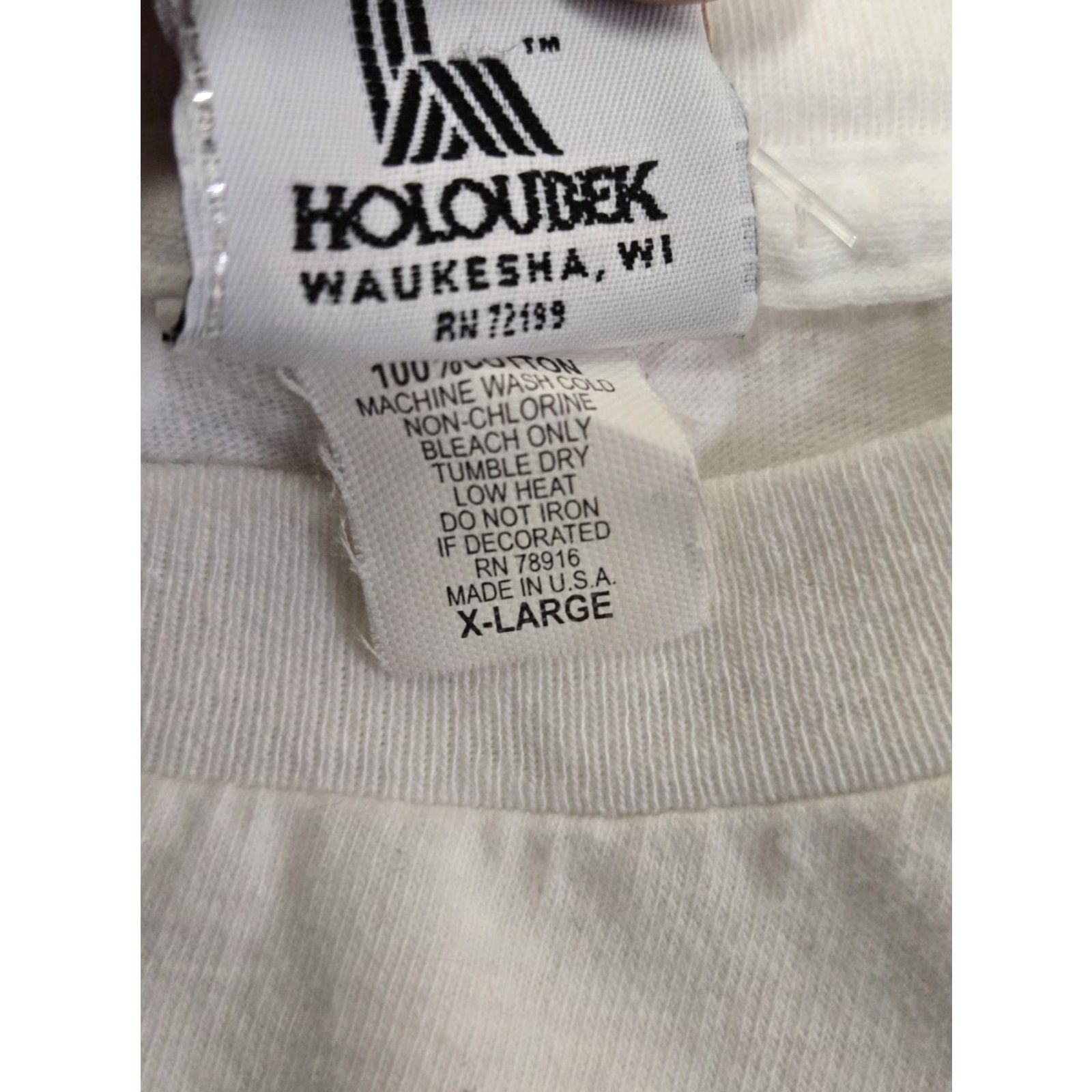 Harley Davidson VINTAGE Harley-Davidson Shirt Mens XL White 100th Anniversary Milwaukee USA 2003 Size US XL / EU 56 / 4 - 4 Thumbnail
