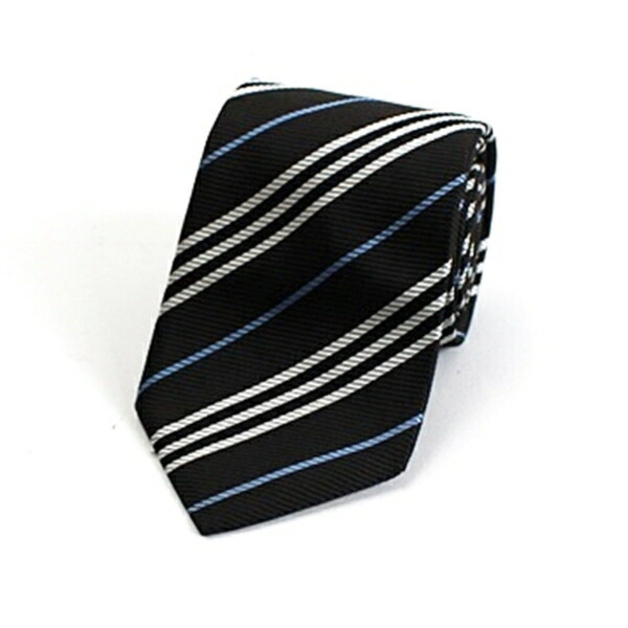 Burberry Burberry Black Label Silk Tie Stripe BURBERRY BLACK LABEL Men's Size ONE SIZE - 1 Thumbnail