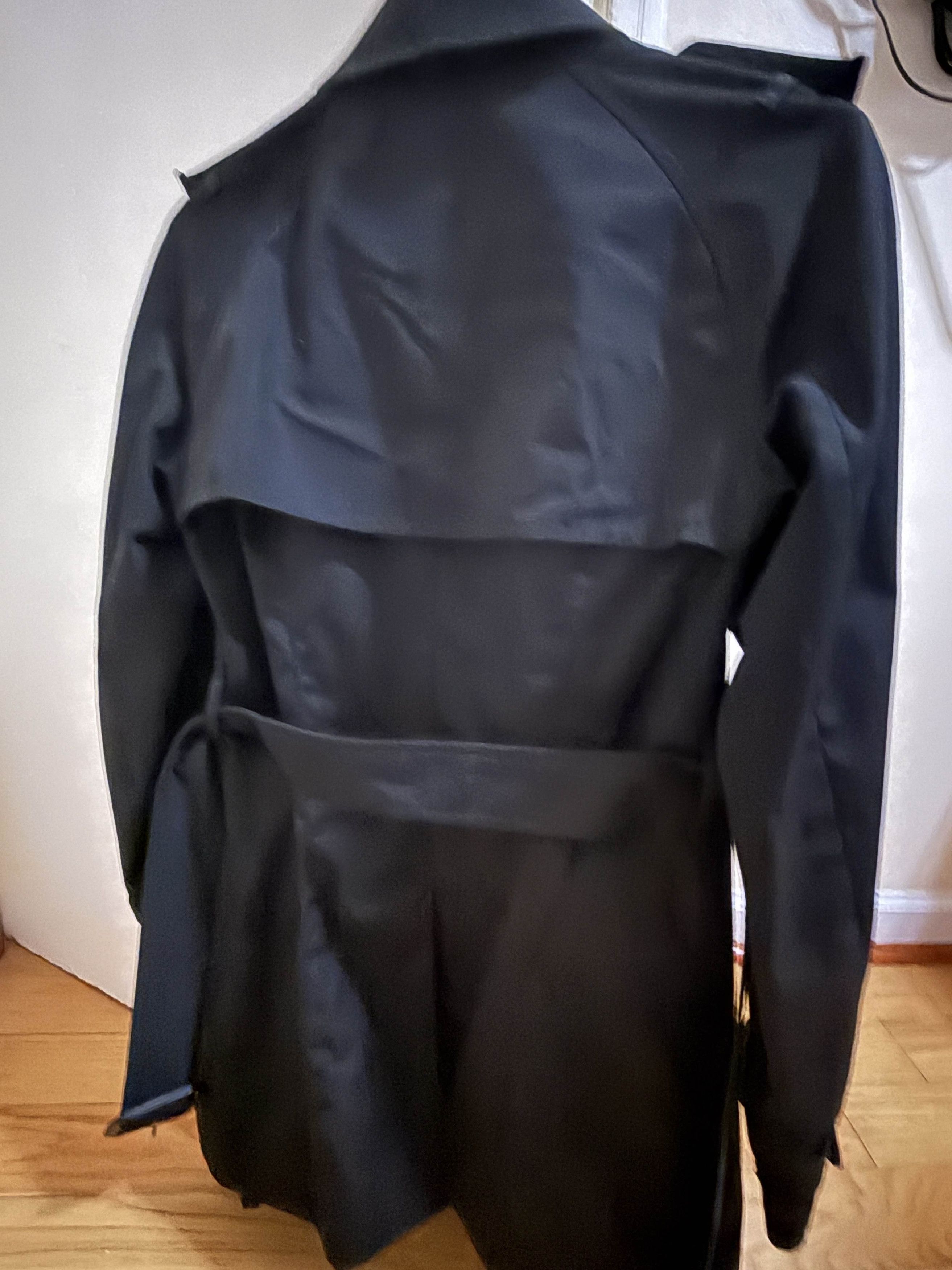 Burberry Burberry Prorsum Trench Coat (Black) Size S / US 4 / IT 40 - 5 Thumbnail