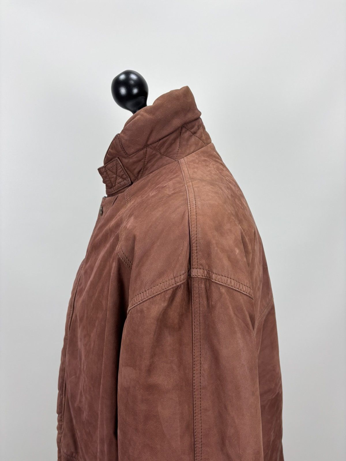 Yves Saint Laurent Mens vintage leather jacket Yves Saint Laurent Size 50 Size US M / EU 48-50 / 2 - 11 Thumbnail
