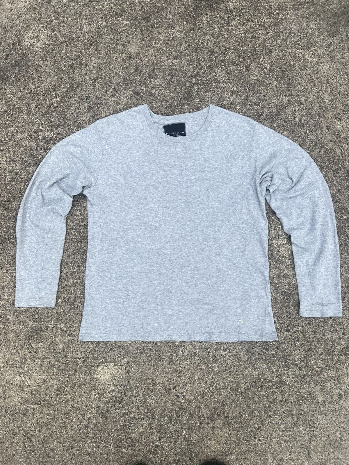 Number (N)ine Number (N)ine Long Sleeve Grey Size US M / EU 48-50 / 2 - 2 Thumbnail