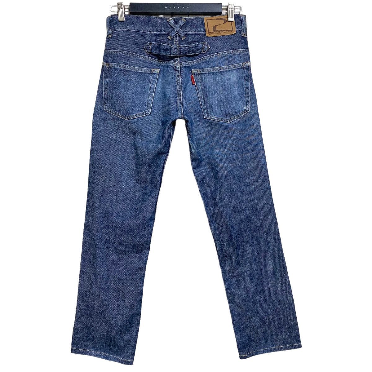 Beauty Beast Beauty Beast Denim Jeans Buckle Back Size US 29 - 2 Thumbnail