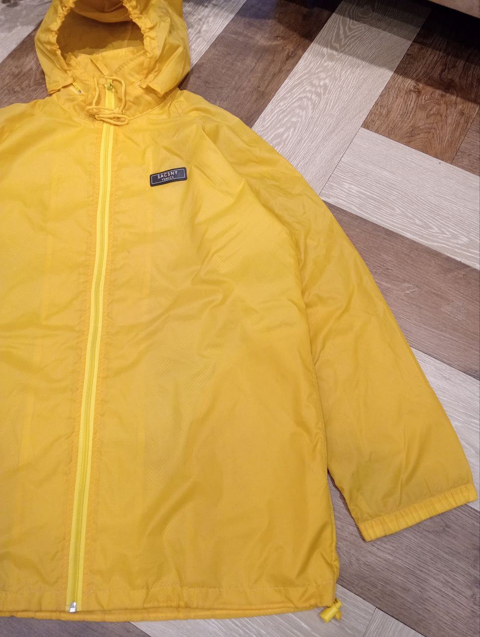 Yohji Yamamoto SACSNY Y'SACCS YOHJI YAMAMOTO WINDBREALER JACKET - YELLOW Size US XL / EU 56 / 4 - 4 Thumbnail