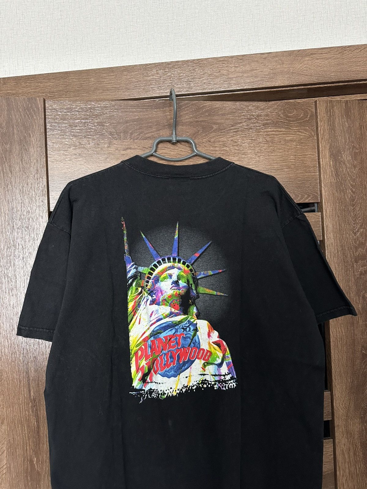 Planet Hollywood Planet Hollywood New York Statue Of Liberty Vintage 90s Tee Size US L / EU 52-54 / 3 - 4 Thumbnail