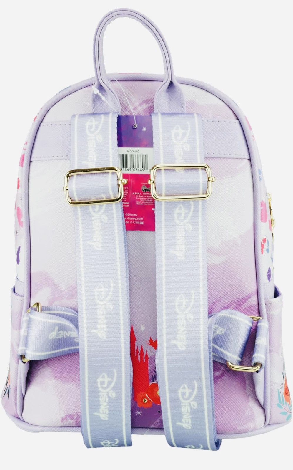 Disney Disney Sleeping Beauty Leather Backpack Size ONE SIZE - 3 Thumbnail