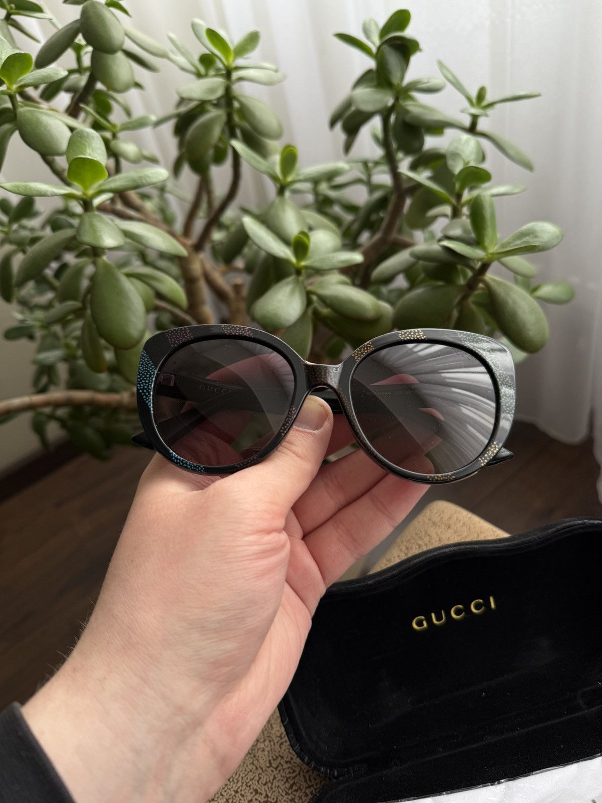 Gucci Gucci Cat Eye Glasses gg0325sa 002 Size ONE SIZE - 5 Thumbnail