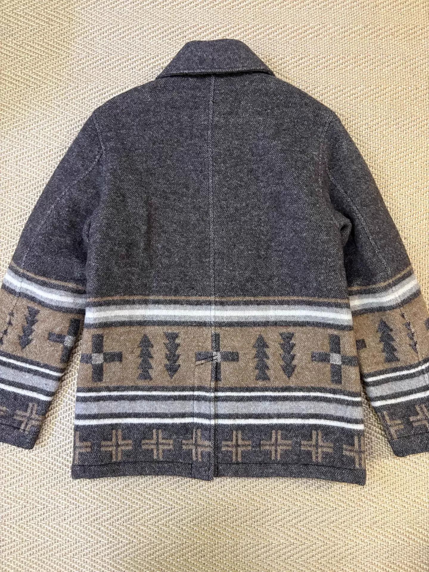 Neighborhood NEIGHBORHOOD Tribal Wool Tweed Coat M New Rare Size US M / EU 48-50 / 2 - 2 Thumbnail