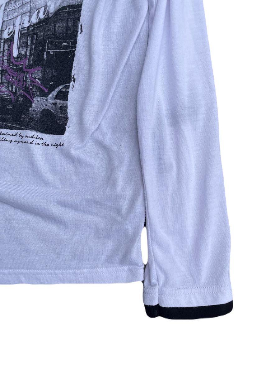 If Six Was Nine 2000s Japanese archive Layered Drape Poem Long Sleeve Tee Size US S / EU 44-46 / 1 - 6 Thumbnail