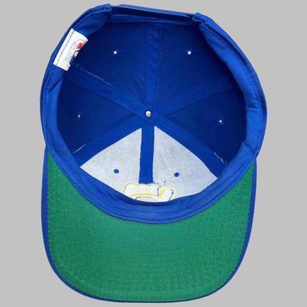 MLB × Vintage Vintage 1990s MLB Milwaukee Brewers Plain Logo Snapback Size ONE SIZE - 7 Thumbnail