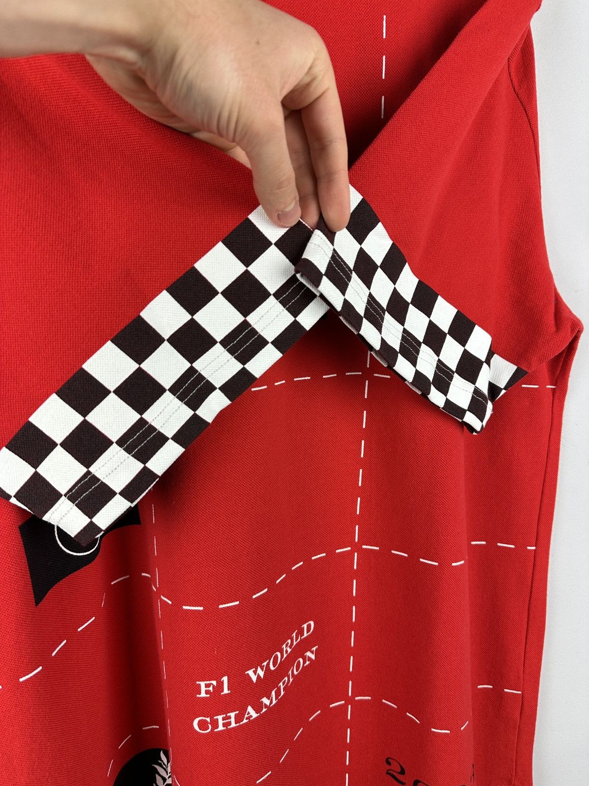 Ferrari × Formula 1 VTG 2003 Michael Schumacher Formula Uno Racing Polo T-Shirt Size US L / EU 52-54 / 3 - 6 Thumbnail