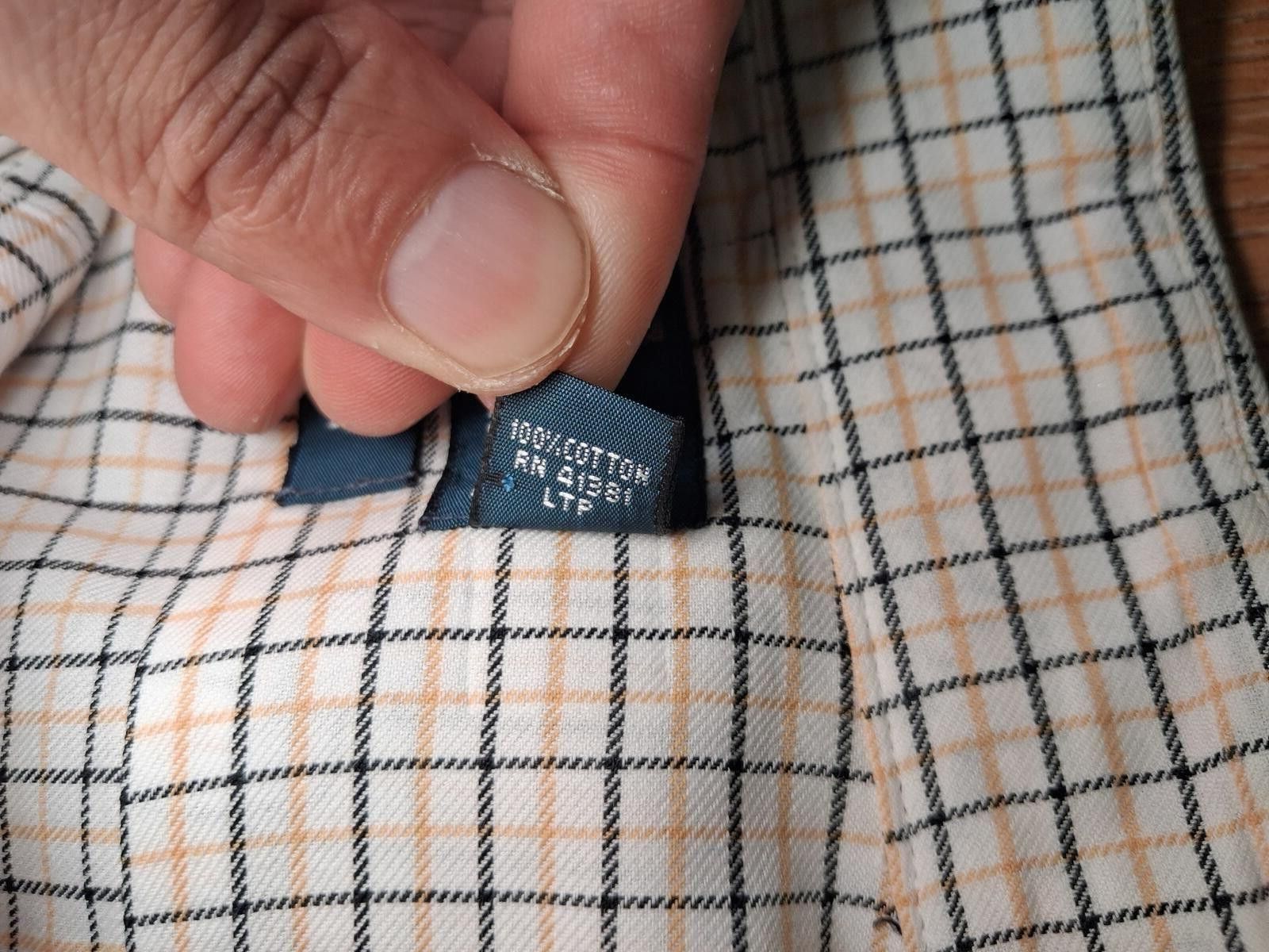 Polo Ralph Lauren VINTAGE Polo Ralph Lauren Shirt 17-36/37 2XL White Check Size US XXL / EU 58 / 5 - 3 Thumbnail