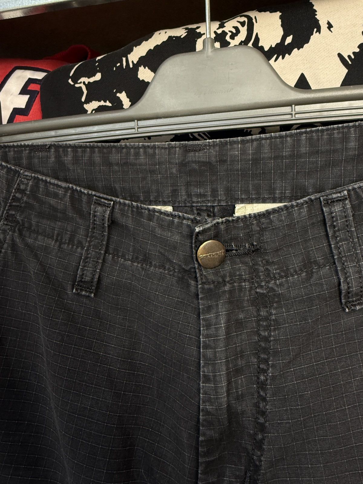 Carhartt Vintage Faded Carhartt Cargo Pants Black Size 29 Y2k Size US 29 - 7 Thumbnail