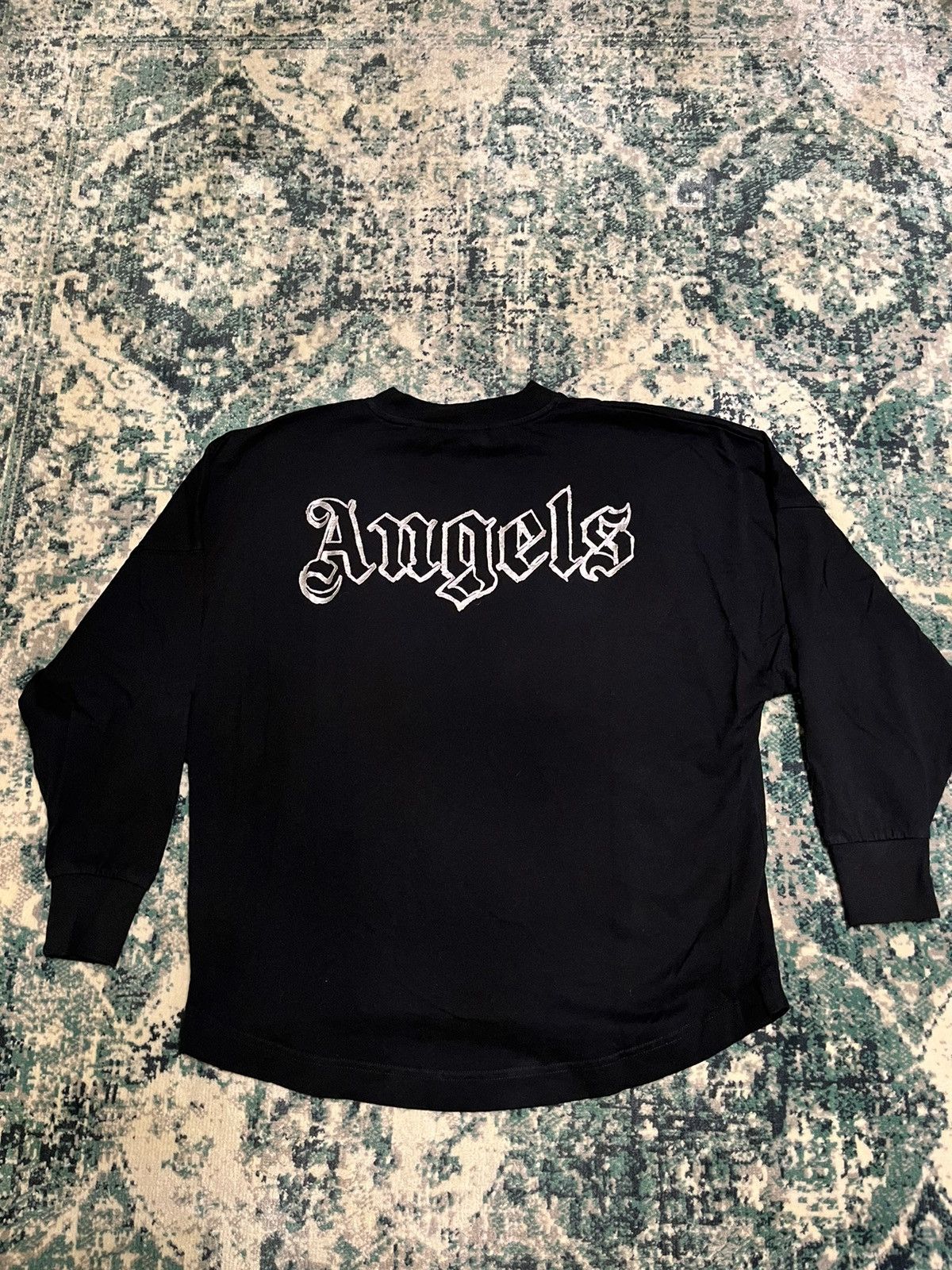 Palm Angels Palm Angels Black Glow In The Dark along Sleeve Size XXS / US 00 / IT 34 - 2 Thumbnail