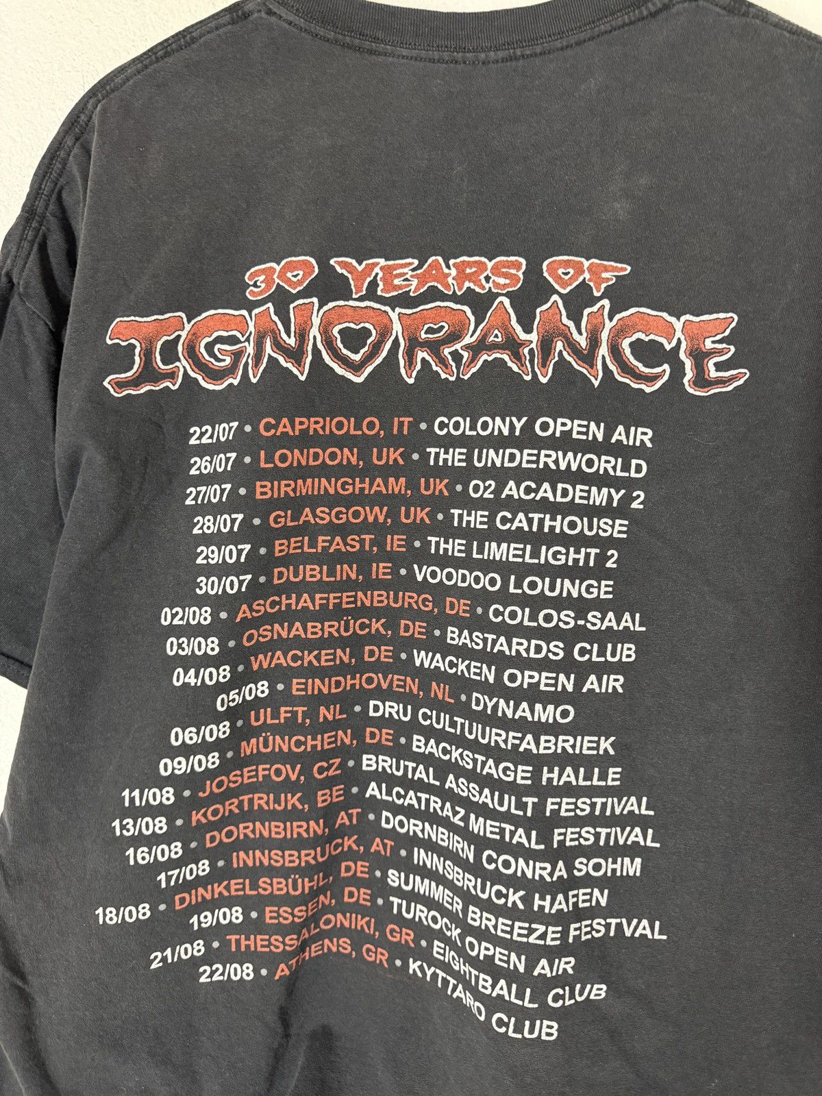 Band Tees Sacred reich 30 years of ignorance T shtirt Tour Size US XXL / EU 58 / 5 - 7 Thumbnail