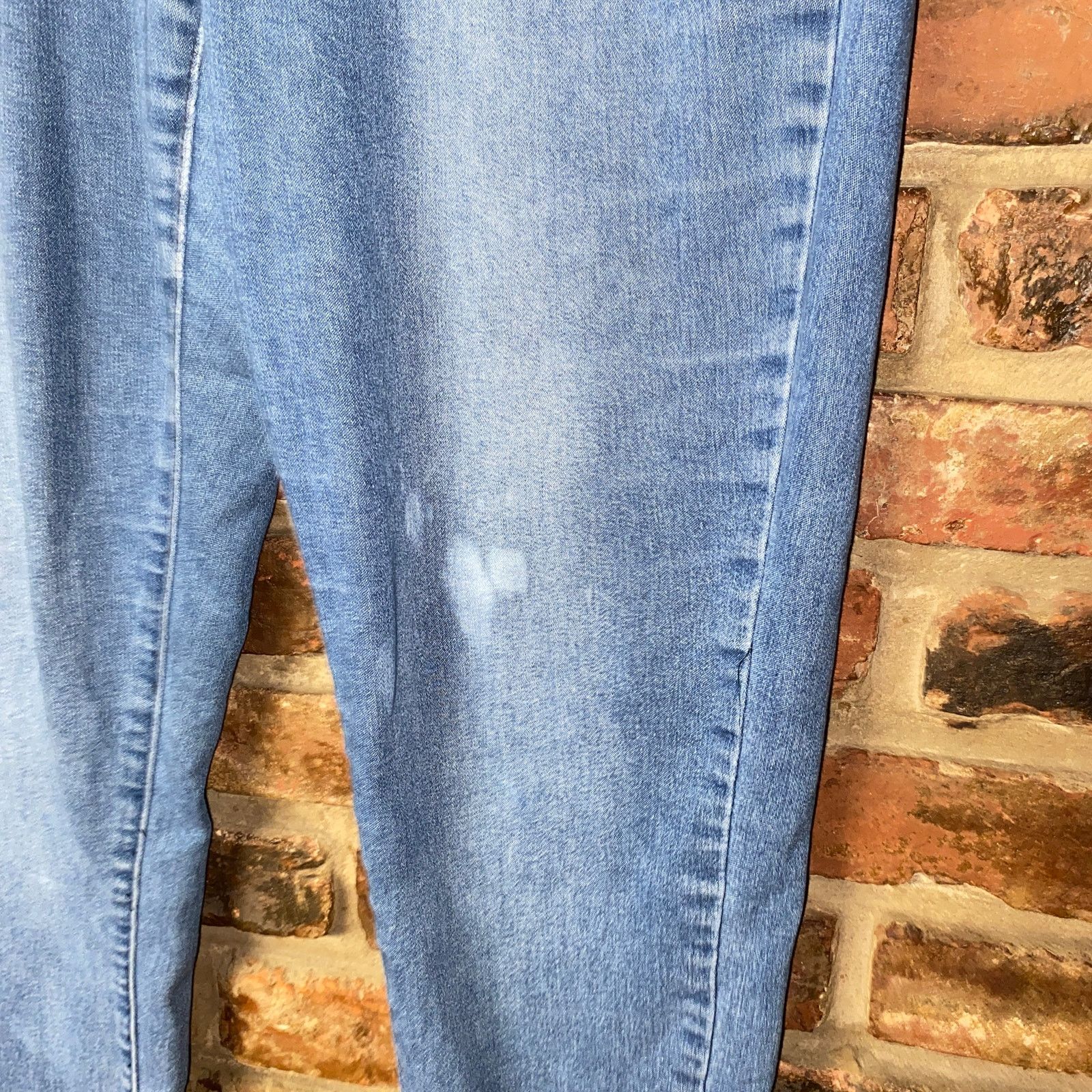 Other Amanda Paige Faded Medium Blue Denim Skinny Leg Fit Jeans 8 Size 30" / US 8 / IT 44 - 2 Thumbnail