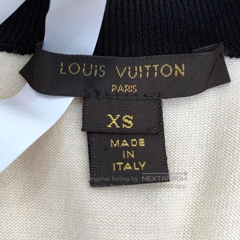 Louis Vuitton Louis Vuitton Logo monogrammed wool-blend silk-block long- Size XS / US 0-2 / IT 36-38 - 6 Thumbnail