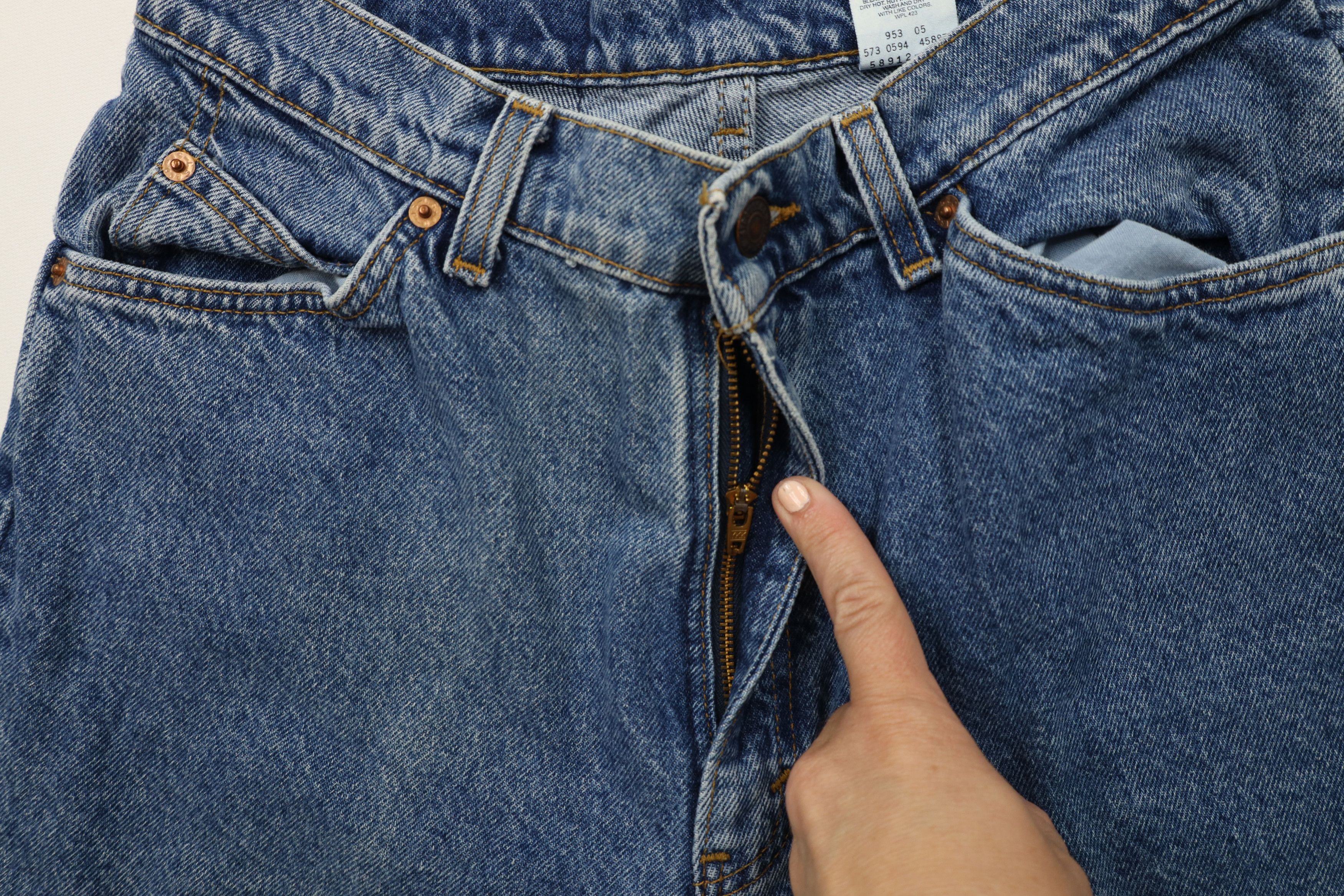 Levi's × Vintage Vintage 90s Levis 912 Orange Tab Denim Jeans Blue USA Size 34" / US 12 / IT 48 - 5 Thumbnail