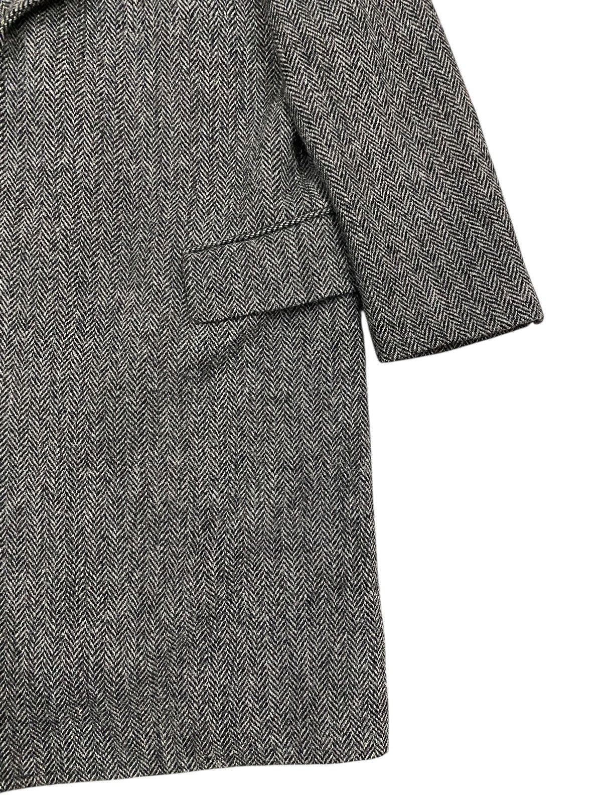 Harris Tweed Harris Tweed Wool Coat Jacket Grey Size US L / EU 52-54 / 3 - 8 Thumbnail
