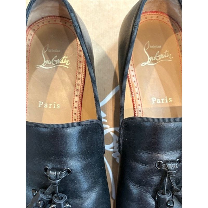 Christian Louboutin Christian Louboutin Dandelion Tassel Calf Leather Loafers Size US 8 / EU 41 - 8 Thumbnail