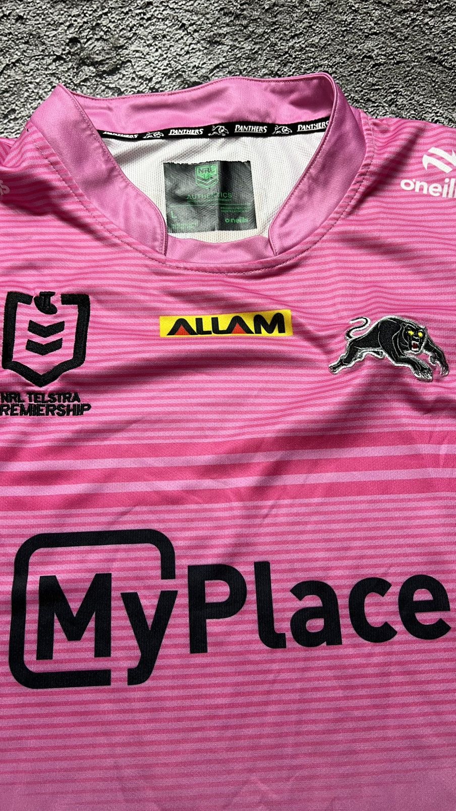 O'Neills 2025 NRL Penrith Panthers rugby jersey O’neills Size US L / EU 52-54 / 3 - 5 Thumbnail