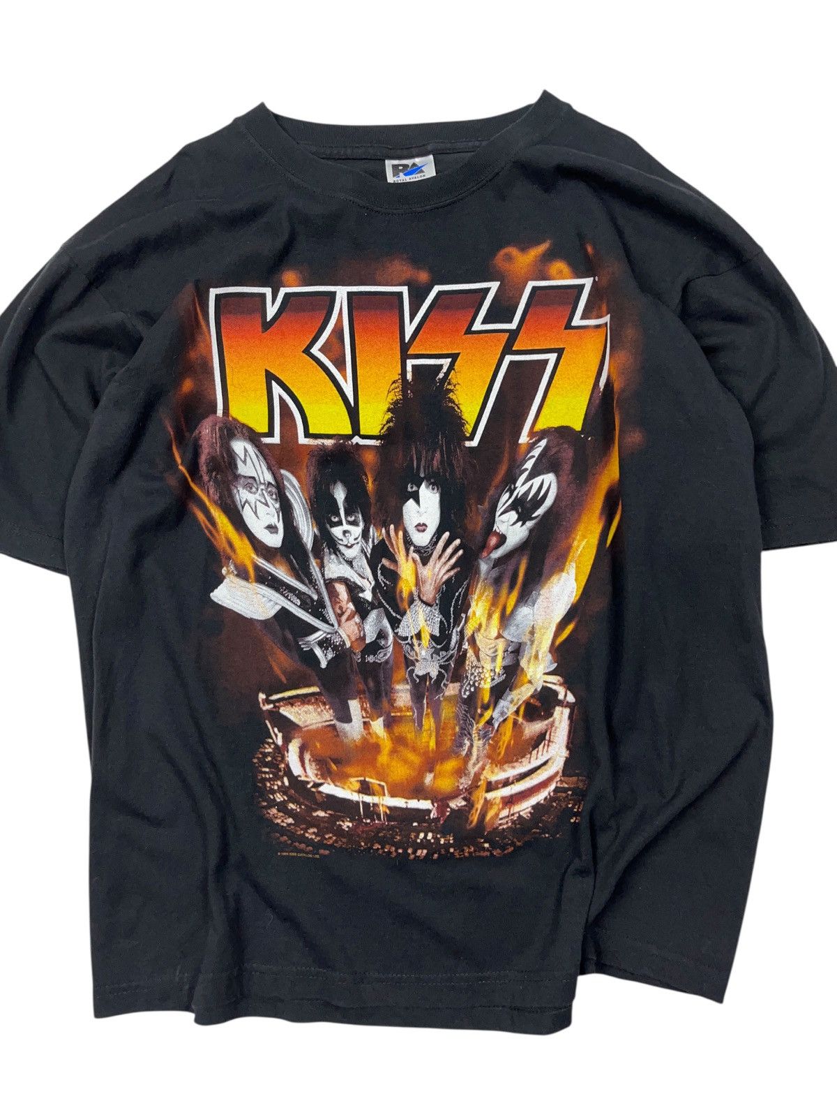 KISS Vintage 1999 KISS Psycho Circus Live in 3D Glam Rock T-Shirt Size US XL / EU 56 / 4 - 3 Thumbnail