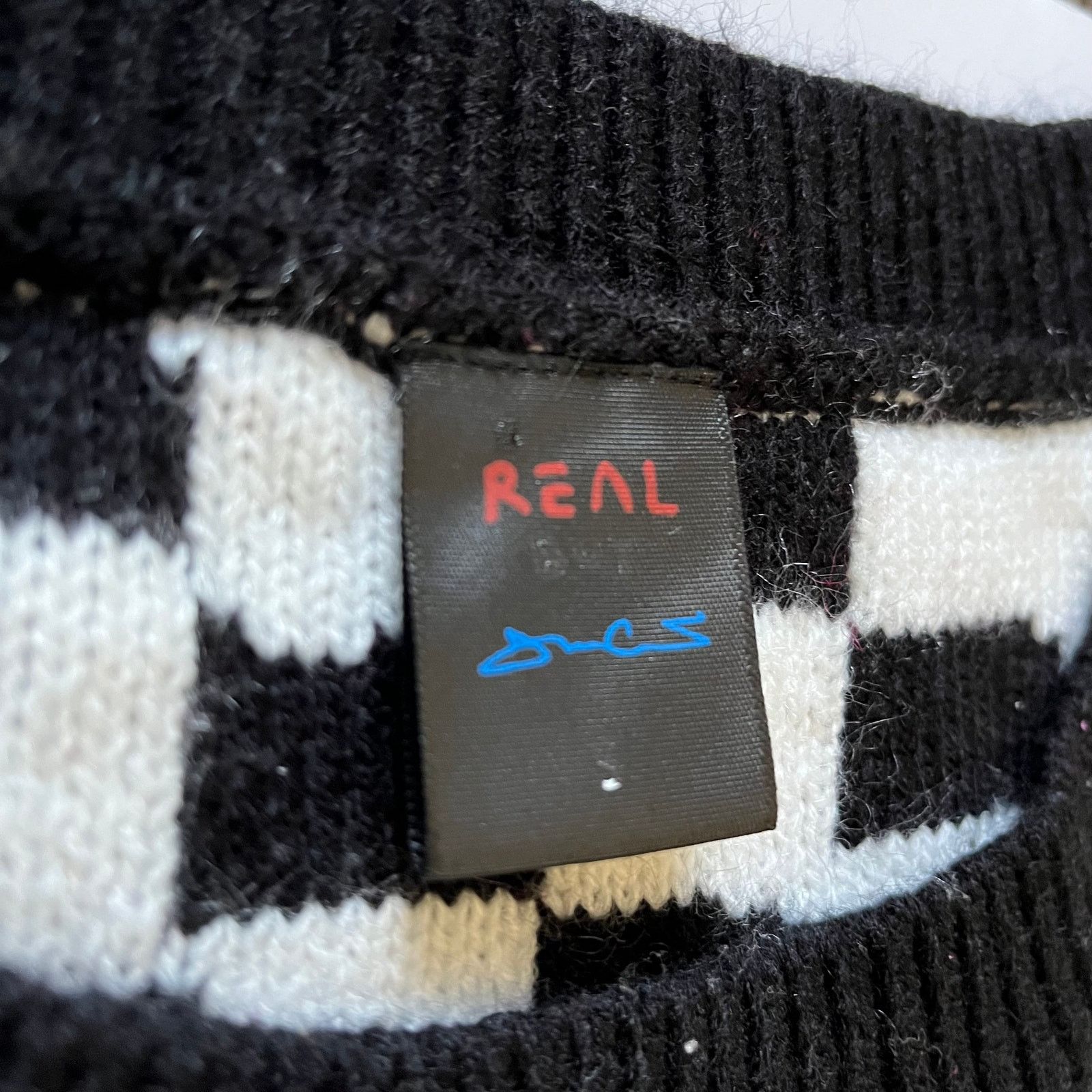 Other The Real Buy Ghost Checker Jumper - GucciGhost Sweater SS20 Size US S / EU 44-46 / 1 - 3 Thumbnail