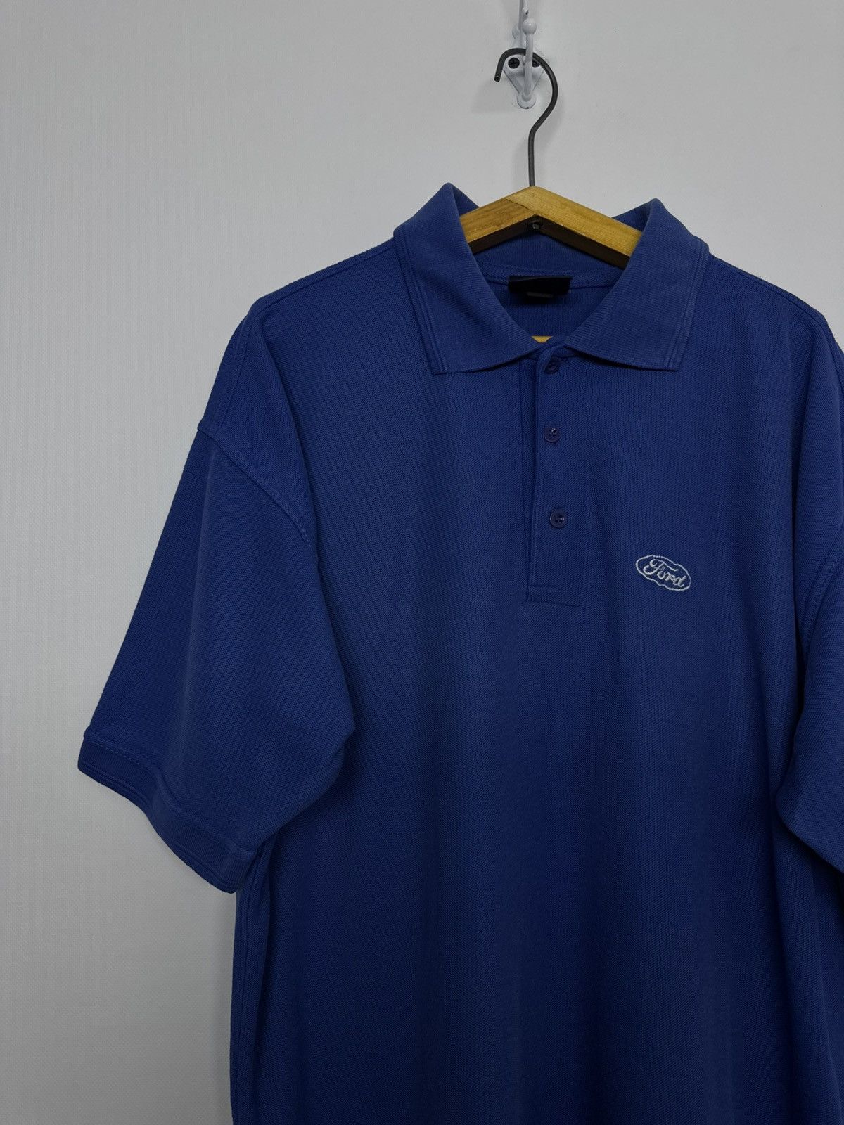 Ford Vintage Y2k Ford Racing Polo 80s Size US L / EU 52-54 / 3 - 7 Thumbnail