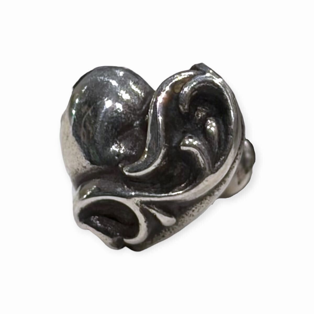 Chrome Hearts Chrome Hearts Stud Heart Earring Size ONE SIZE - 1 Thumbnail
