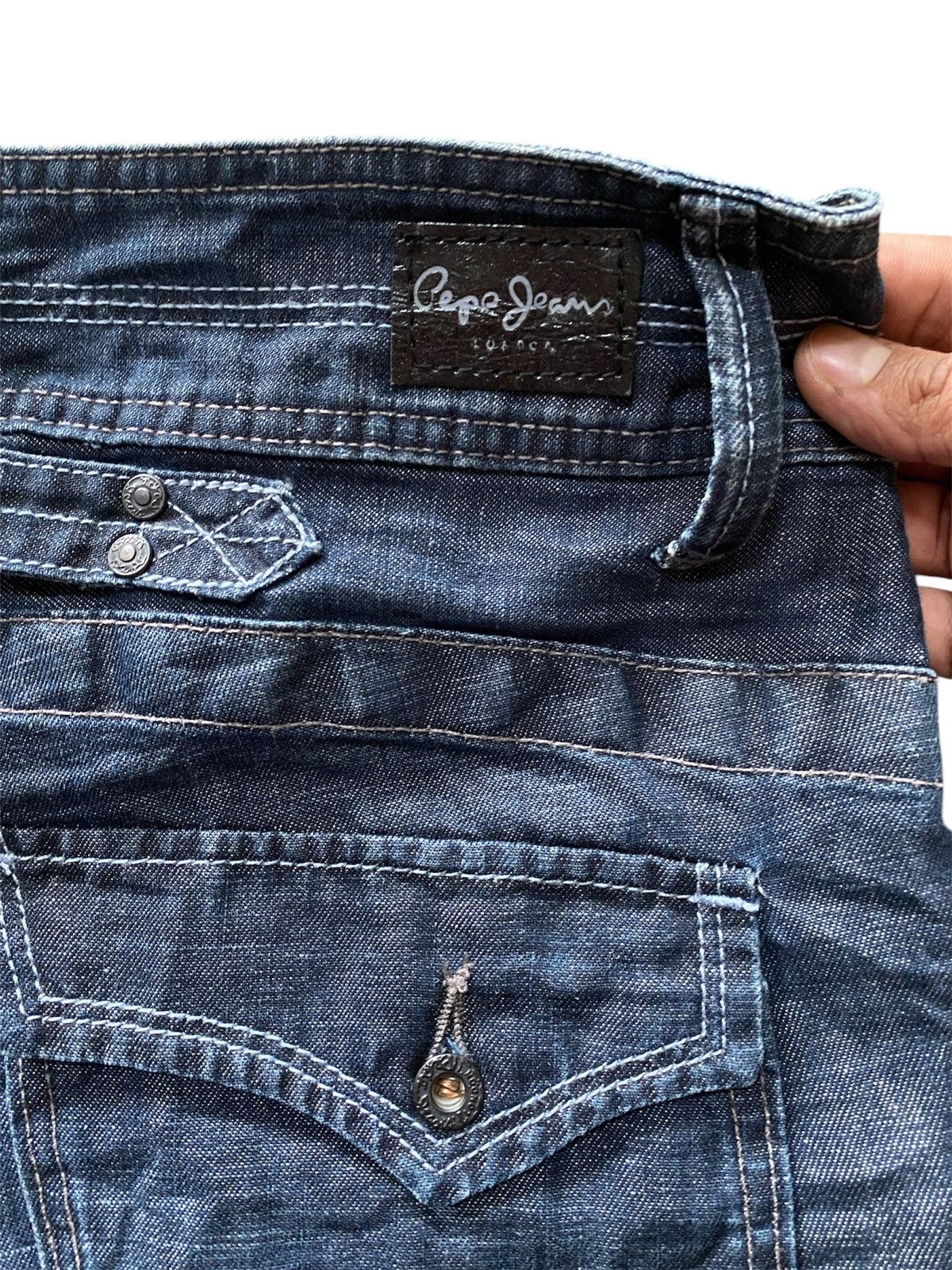 Pepe Jeans × Vintage 🔥Baggy🔥Pepe Jeans London B23 Slouch Ladies Wide Leg Size 34" / US 12 / IT 48 - 4 Thumbnail